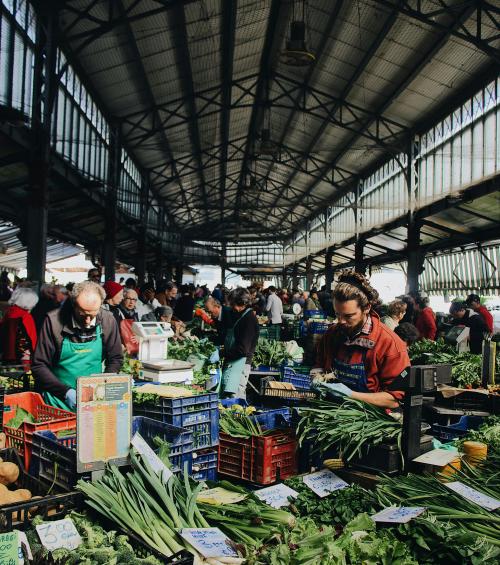 Marchés couverts à Paris